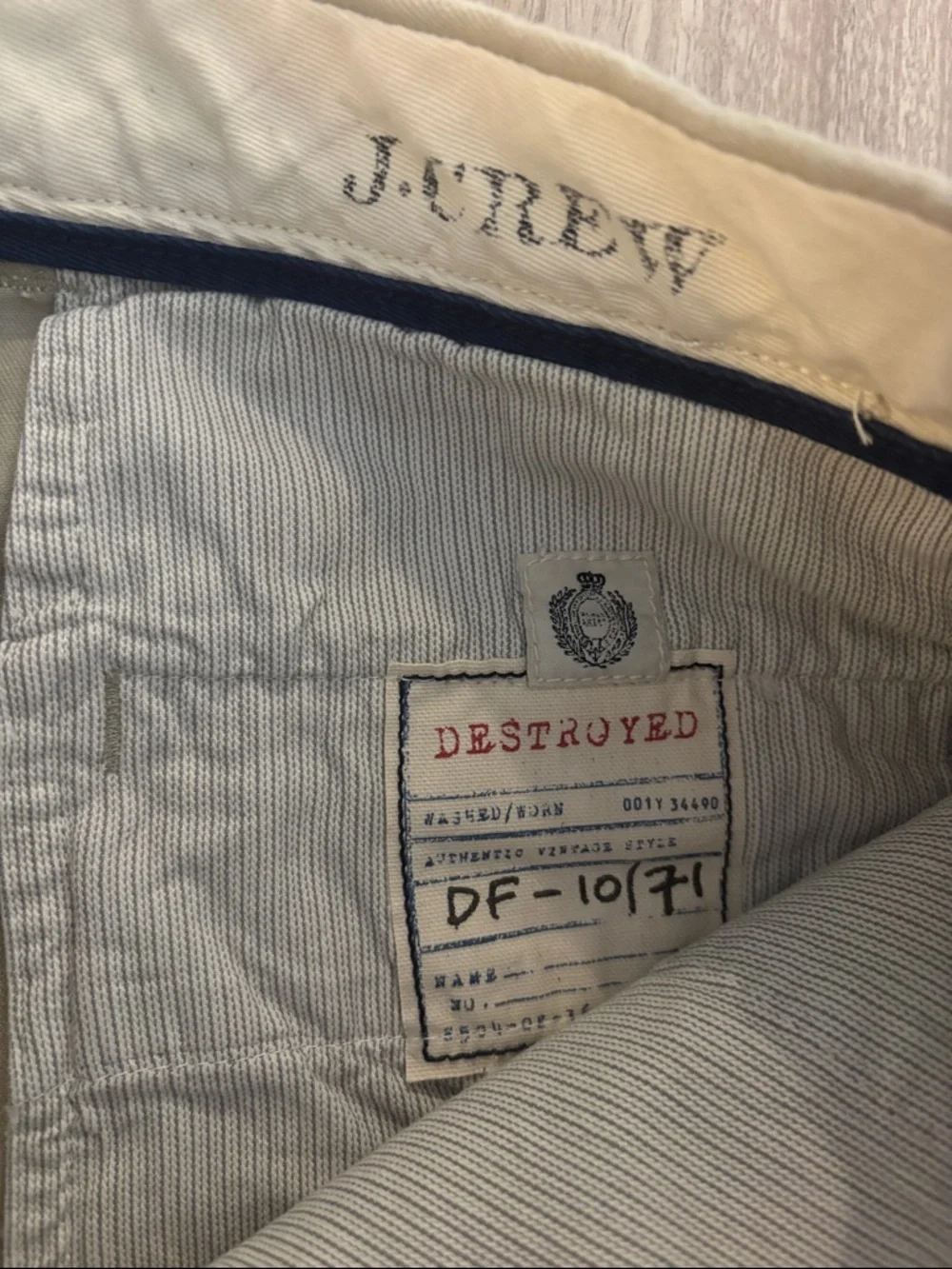 J. Crew Hula Dancer Vintage Khaki Shorts Men’s Size 31 Waist